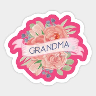 Grandma Est. 2021 Sticker